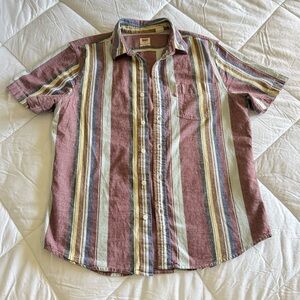 Levi’s Multicolor Striped Casual Button Down Shirt